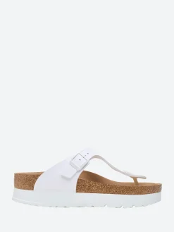 Birkenstock - Gizeh Platform Vegan in White