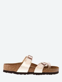 Birkenstock - Mayari (Birko-Flor) in Pearl White