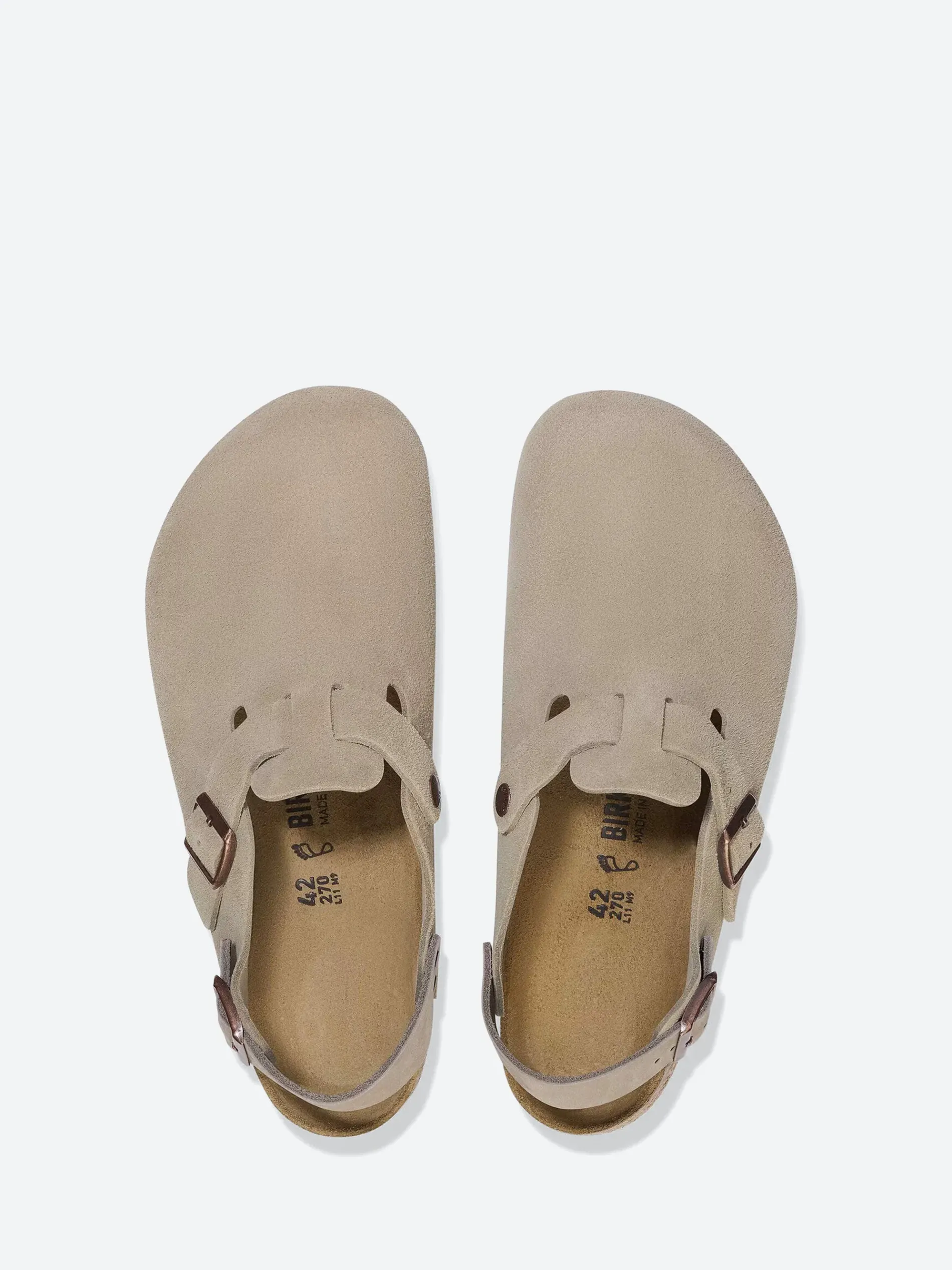 Birkenstock - Tokio in Taupe Suede
