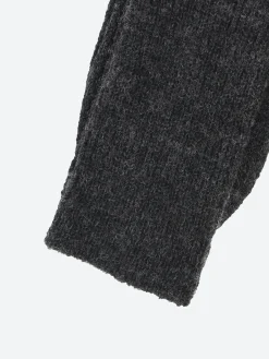 Bleuforet - Alpaca Wool Socks in Anthracite