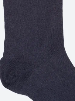 Bleuforêt - Velvet Ankle Sock in Navy