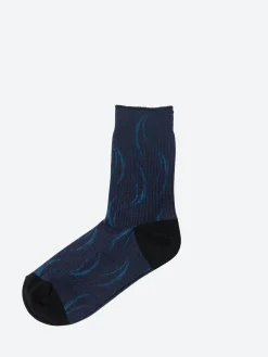 Blue Blue Japan - Mebuki Socks in Dark Navy