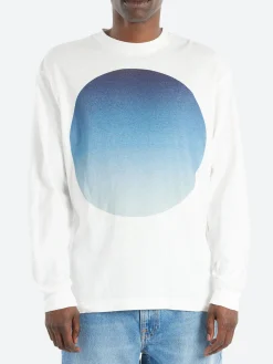 Blue Blue Japan - Omaru Gradation Long Sleeve T-Shirt in Blue