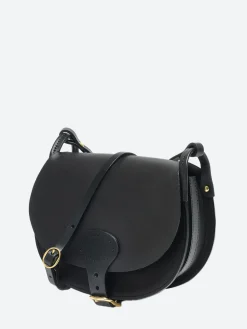 Blue de Chauffe - Diane M Saddle Bag in Noir