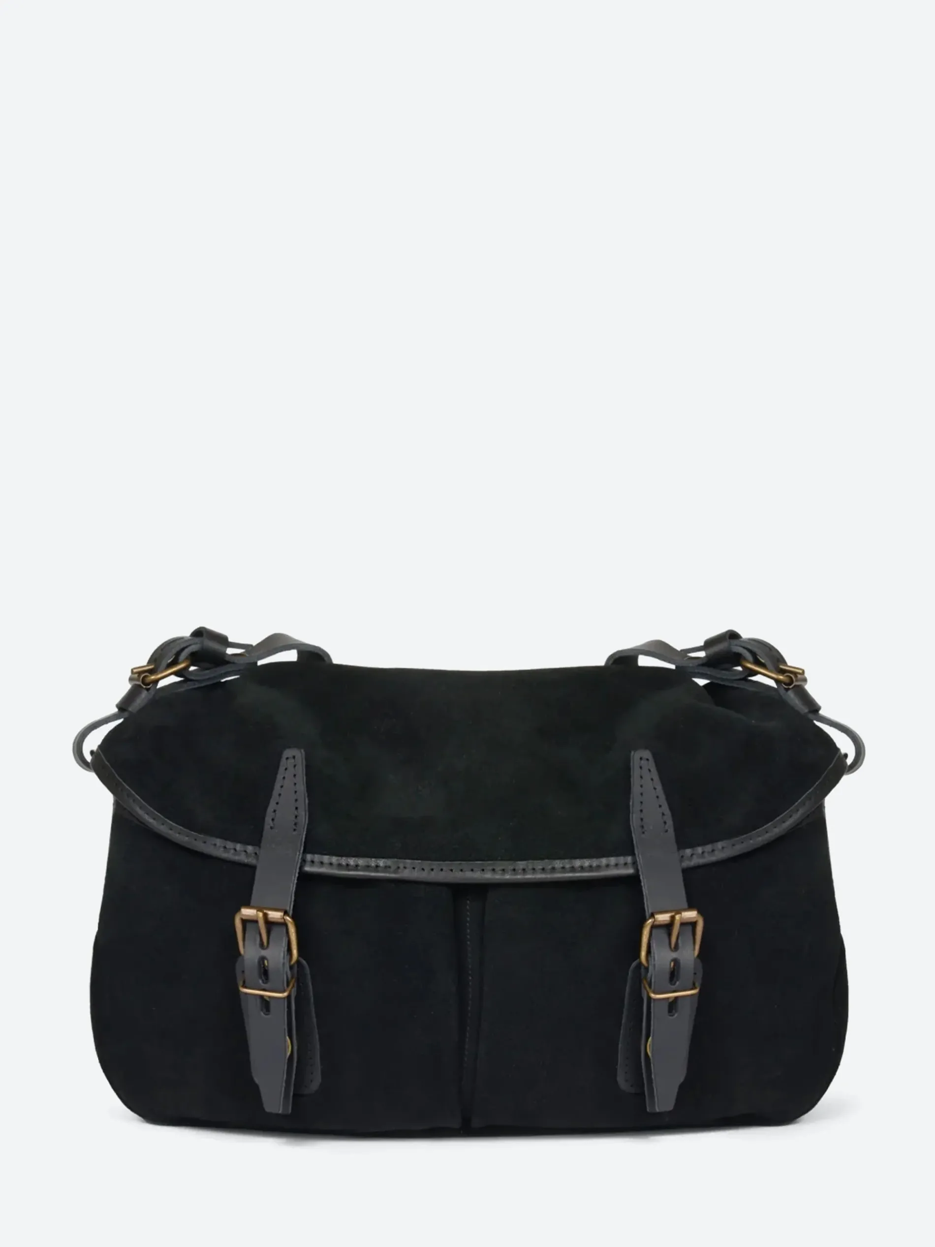 Blue de Chauffe - Musette S Bag in Noir