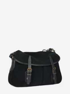 Blue de Chauffe - Musette S Bag in Noir