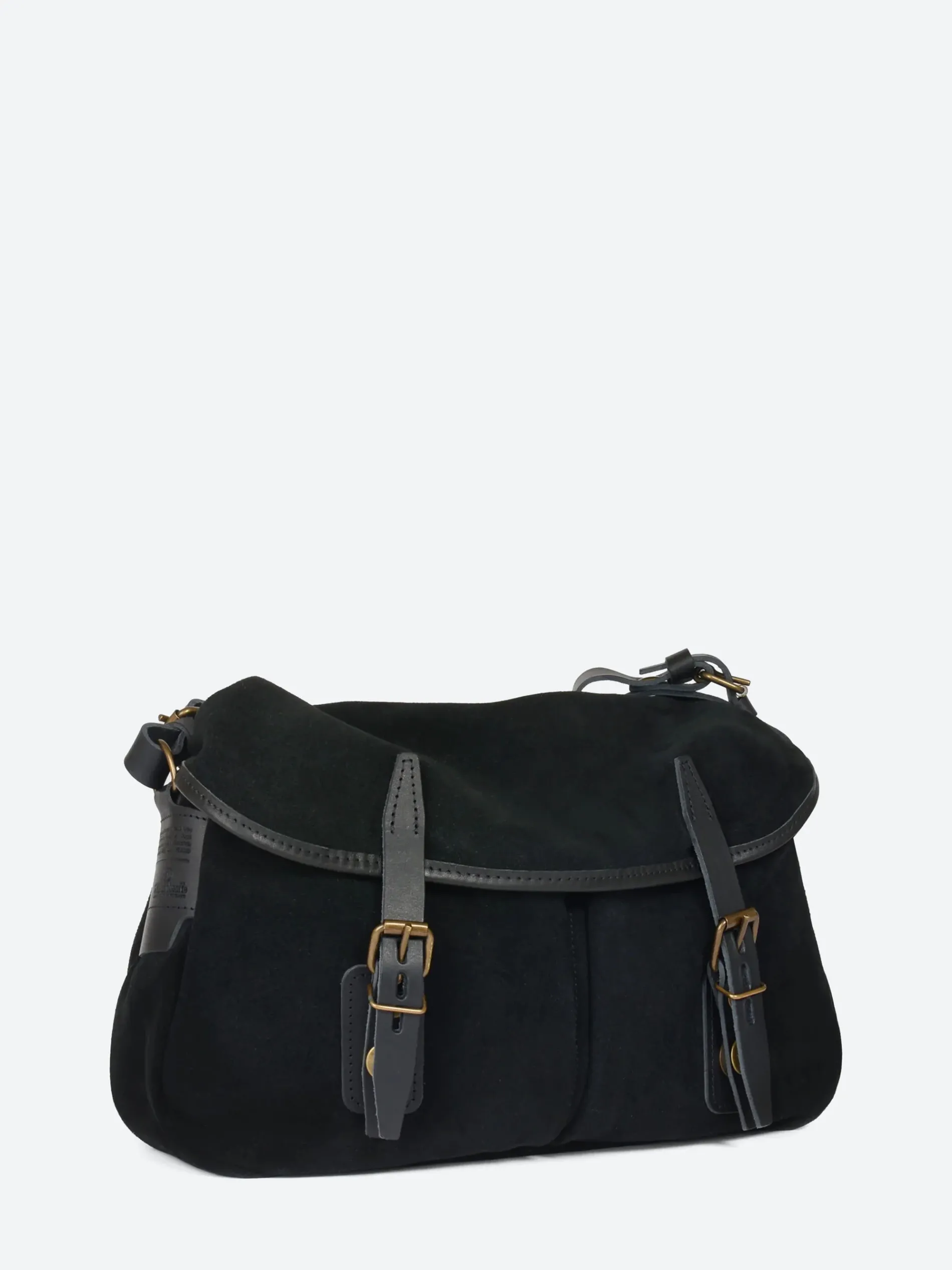 Blue de Chauffe - Musette S Bag in Noir