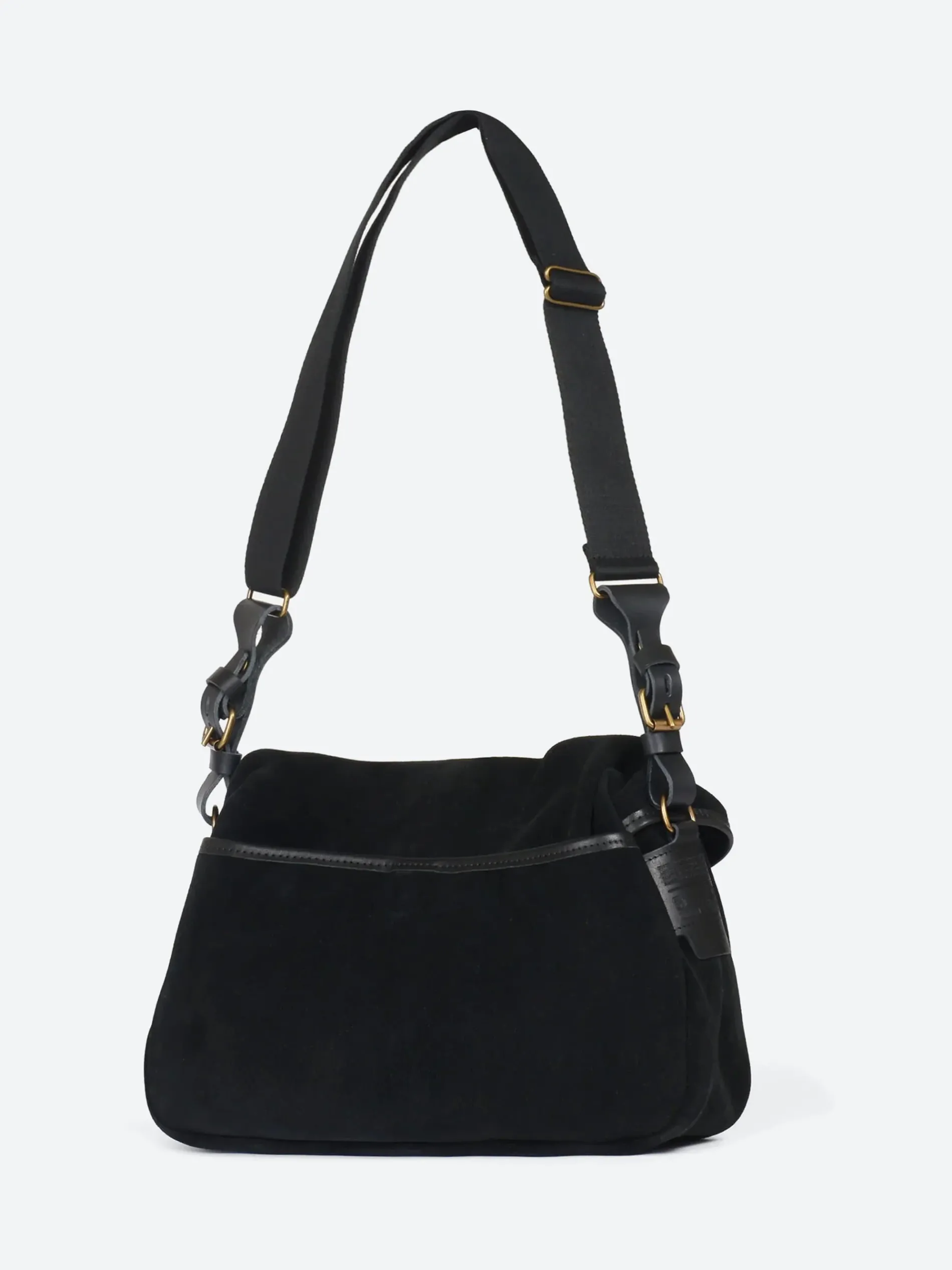 Blue de Chauffe - Musette S Bag in Noir