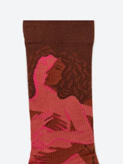 Bonne Maison - Chestnut Couple Sock