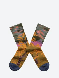 Bonne Maison - Herbier Absinthe Landscape Sock