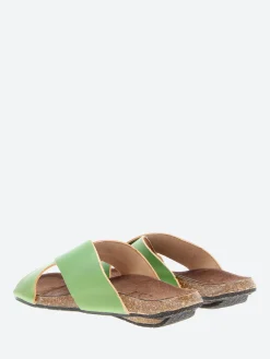 Bosabo - 396 Mule in Pomme Vert Vegetal