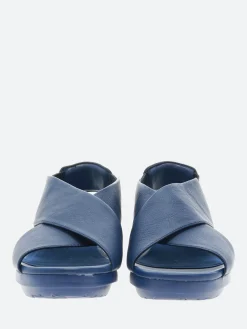 Camper - Balloon Wedge Sandal in Blue
