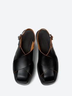 Camper - Billie Sandals in Black