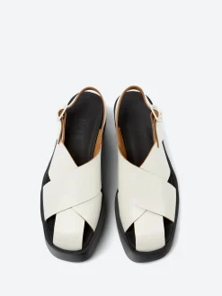 Camper - Billie Sandals in White Natural