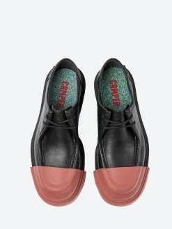 Camper - Junction Wallabee Shoes in Black