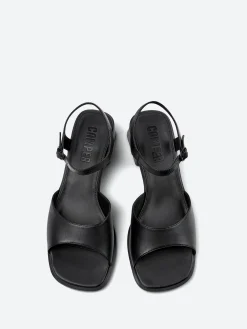 Camper - Kora Sandals in Black