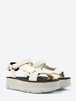 Camper - Oruga Up Sandals in White Natural