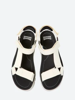 Camper - Oruga Up Sandals in White Natural