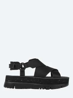 Camper - Oruga Up Sandals in Black