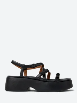 Camper - Tasha Sandals in Black