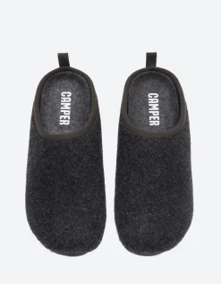 Camper - Wabi Slippers in Dark Grey