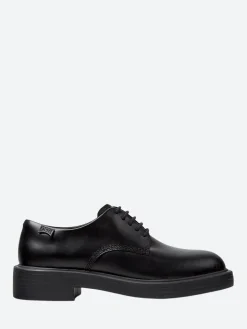 Camper - Women's Dean Lace-Up Shoes in Black