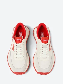 Camper - Women's Drift Trail in White and Red