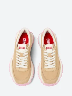 Camper - Women's Drift Trail in Beige and Pink