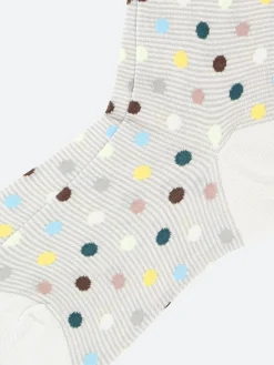 Candy Dots Crew Sock