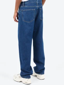 Carhartt WIP - Aaron Pant in Blue Stone Washed