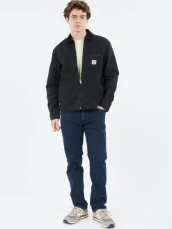 Carhartt WIP - Detroit Jacket (Spring) in Black Stone Wash