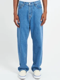 Carhartt WIP - Landon Pant in Blue Heavy Stone Wash