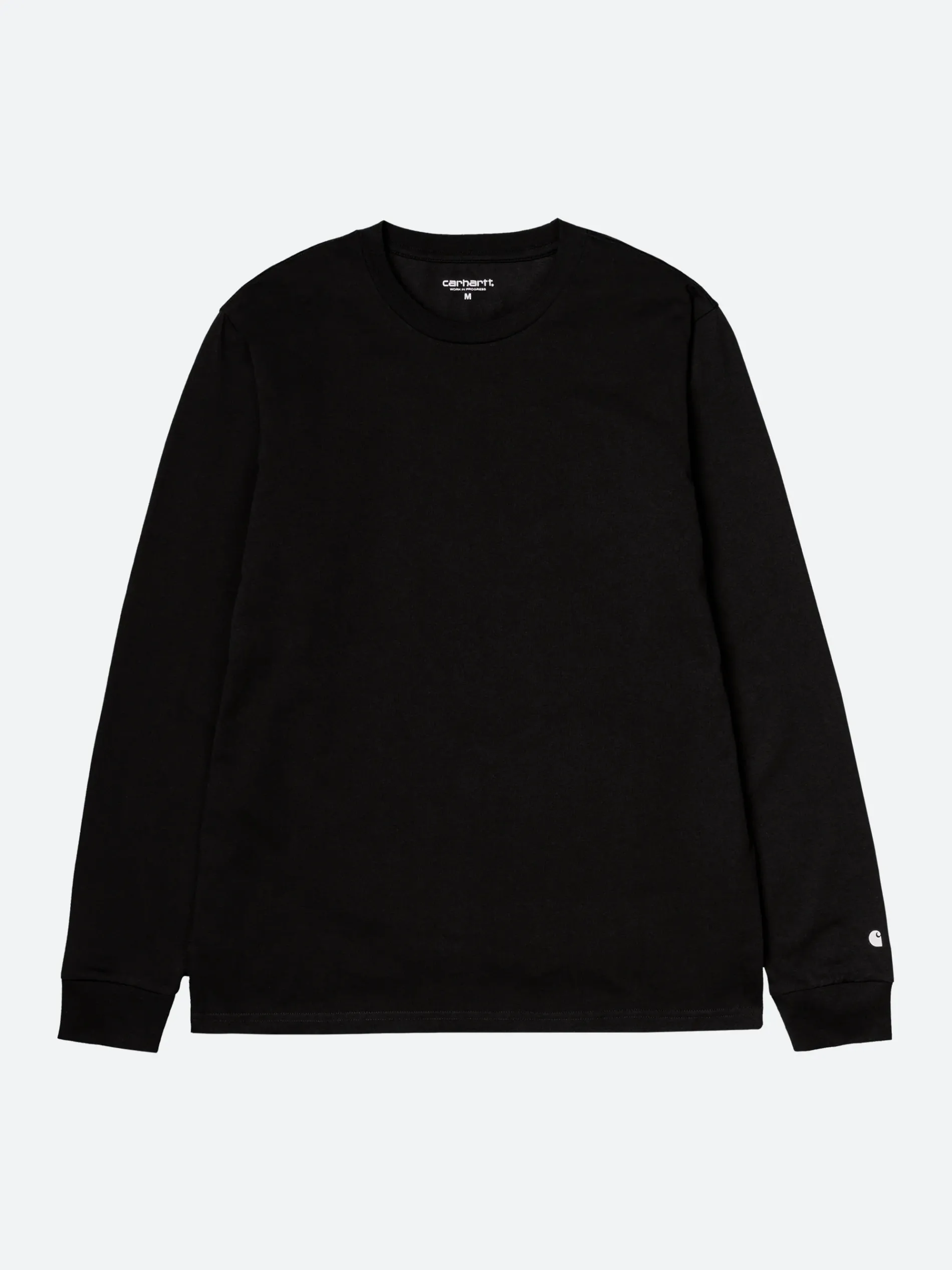Carhartt WIP - L/S Base T-Shirt in Black/White