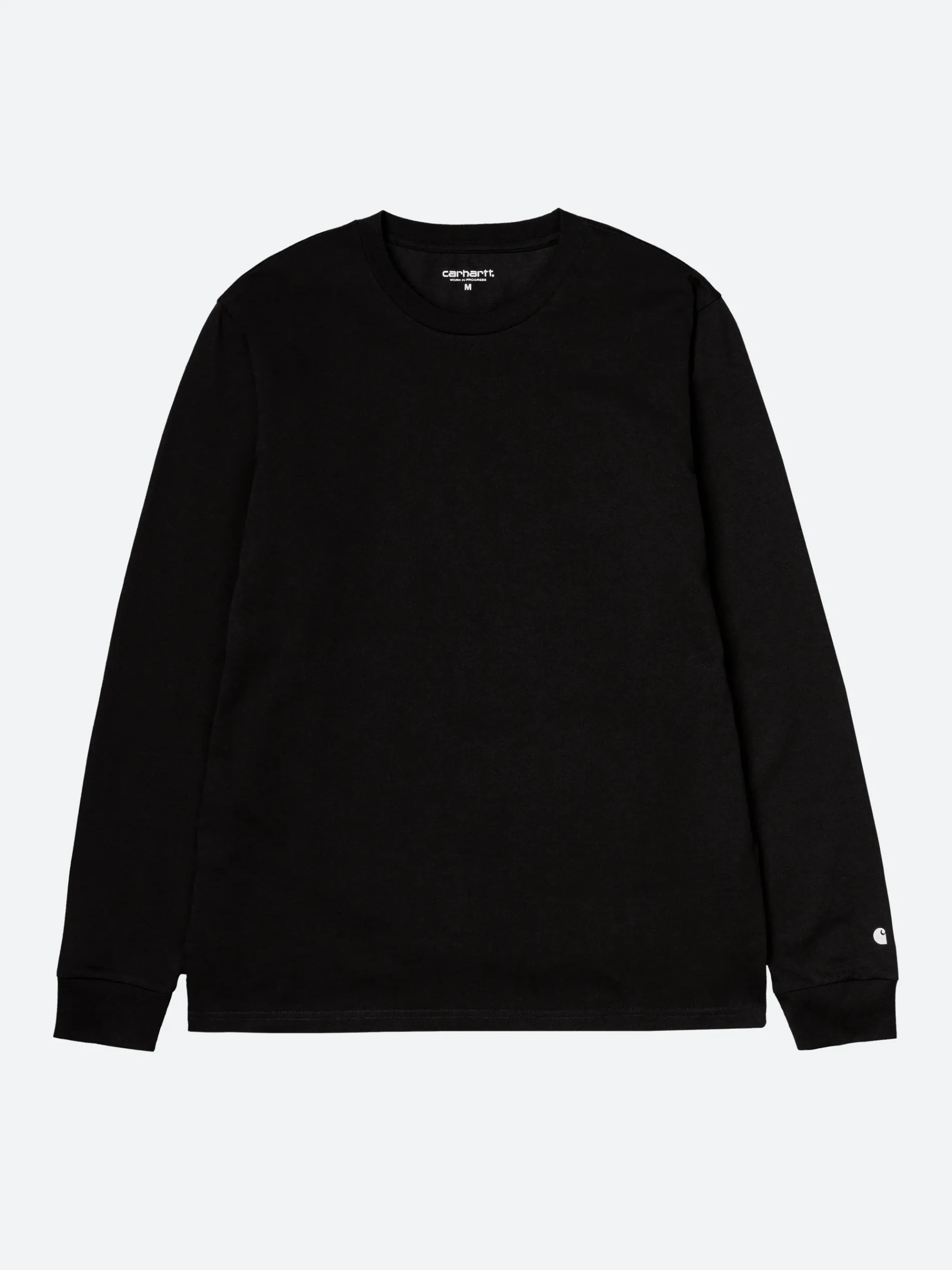 Carhartt WIP - L/S Base T-Shirt in Black/White
