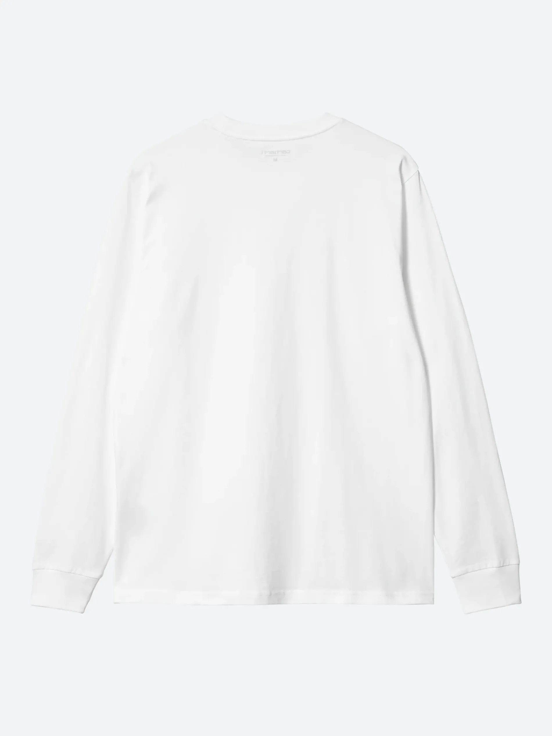 Carhartt WIP - L/S Base T-Shirt in White/Black