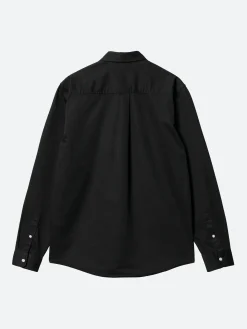 Carhartt WIP - L/S Madison Shirt in Black/Wax