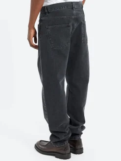 Carhartt WIP - Newel Pant in Black Stone Wash