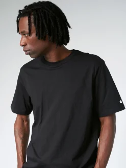 Carhartt WIP - S/S Base Tee in Black/White