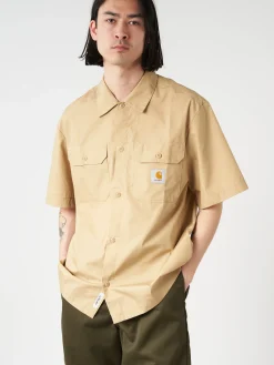 Carhartt WIP - S/S Craft Shirt in Sable
