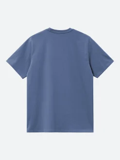 Carhartt WIP - S/S Pocket T-Shirt in Blue Iris
