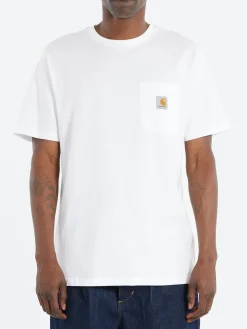 Carhartt Wip - S/S Pocket T-Shirt in White