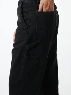 Carhartt WIP - W Pierce Pant in Black Stone Wash
