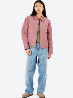 Carhartt WIP - Women's OG Detroit Jacket in Dusky Pink