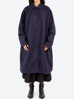 Casey Casey - 2 Pcs Coat in Navy