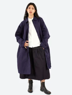 Casey Casey - 2 Pcs Coat in Navy