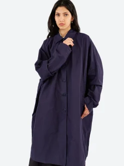 Casey Casey - 2 Pcs Coat in Navy