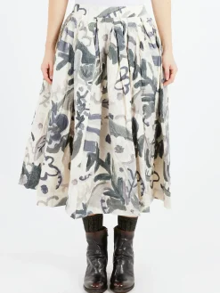 Casey Casey - Double Rideau Skirt in Grey