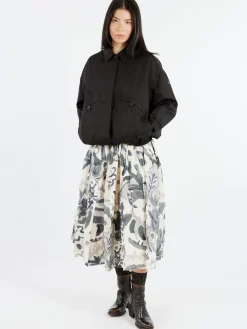 Casey Casey - Double Rideau Skirt in Grey