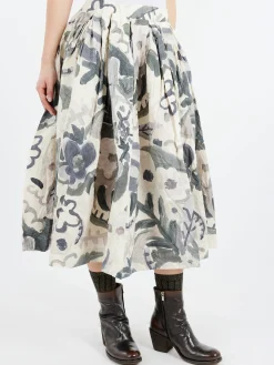 Casey Casey - Double Rideau Skirt in Grey