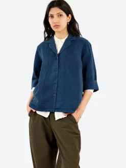 Casey Casey - Officine Shirt in Navy